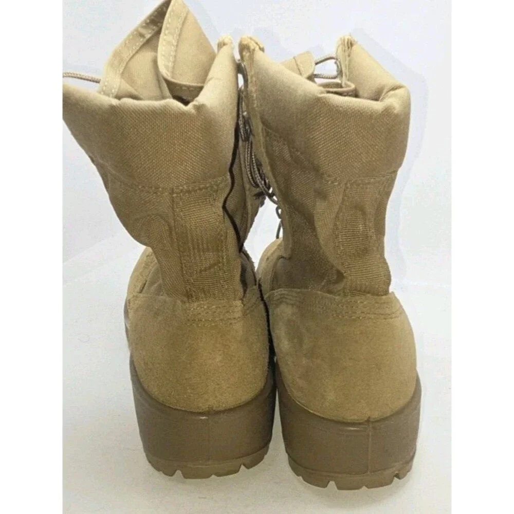 Rocky 798 Men’s 10 R Combat Boots Hot Weather Coyote Brown Suede Made In USA!